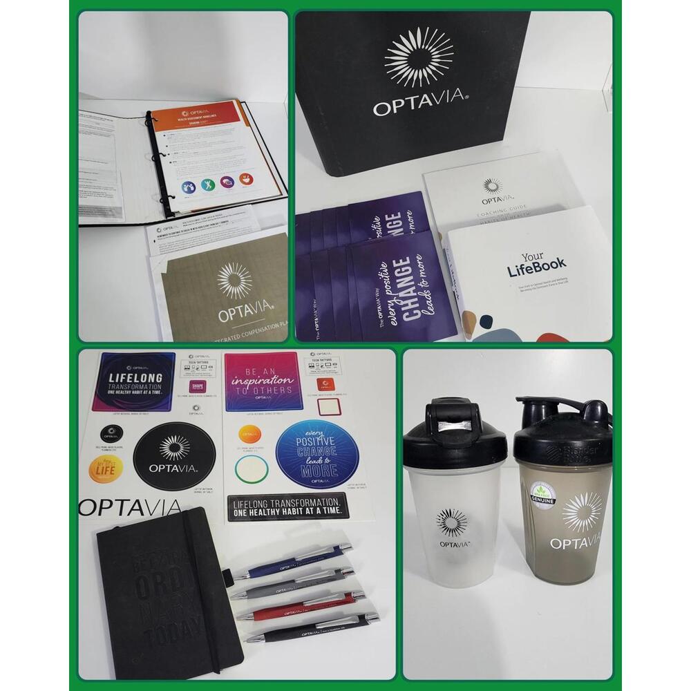 Optavia Sticker, books, and Stationery Kit - Motivation Meets Organization